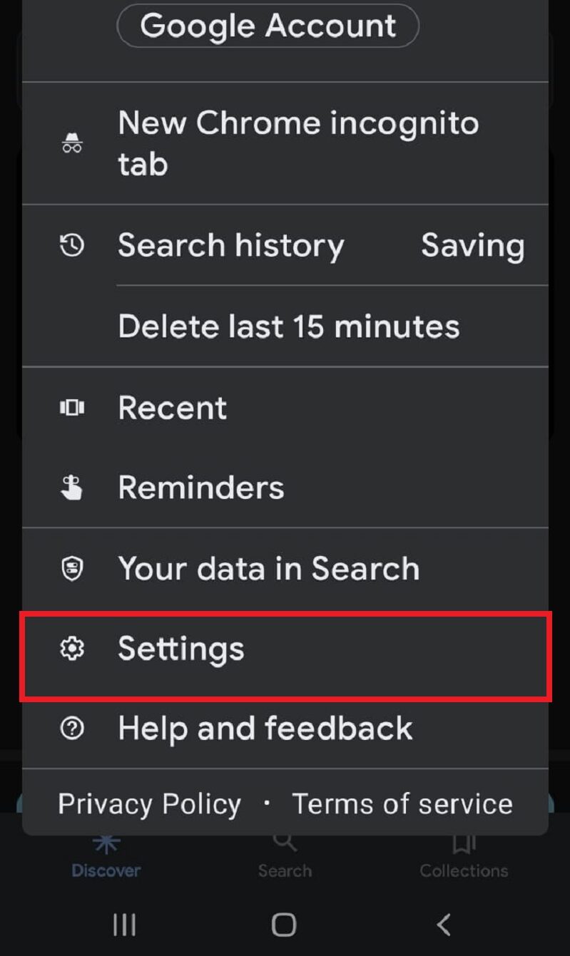 prendre une capture d'écran en utilisant google assistant 3