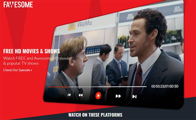 Fawesome - Site de download de filmes grátis