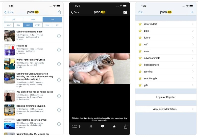 pic hd app for reddit