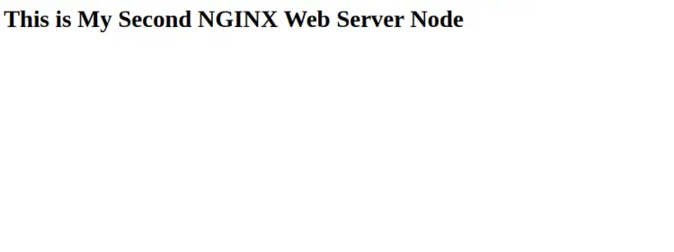 ノード2のNginx