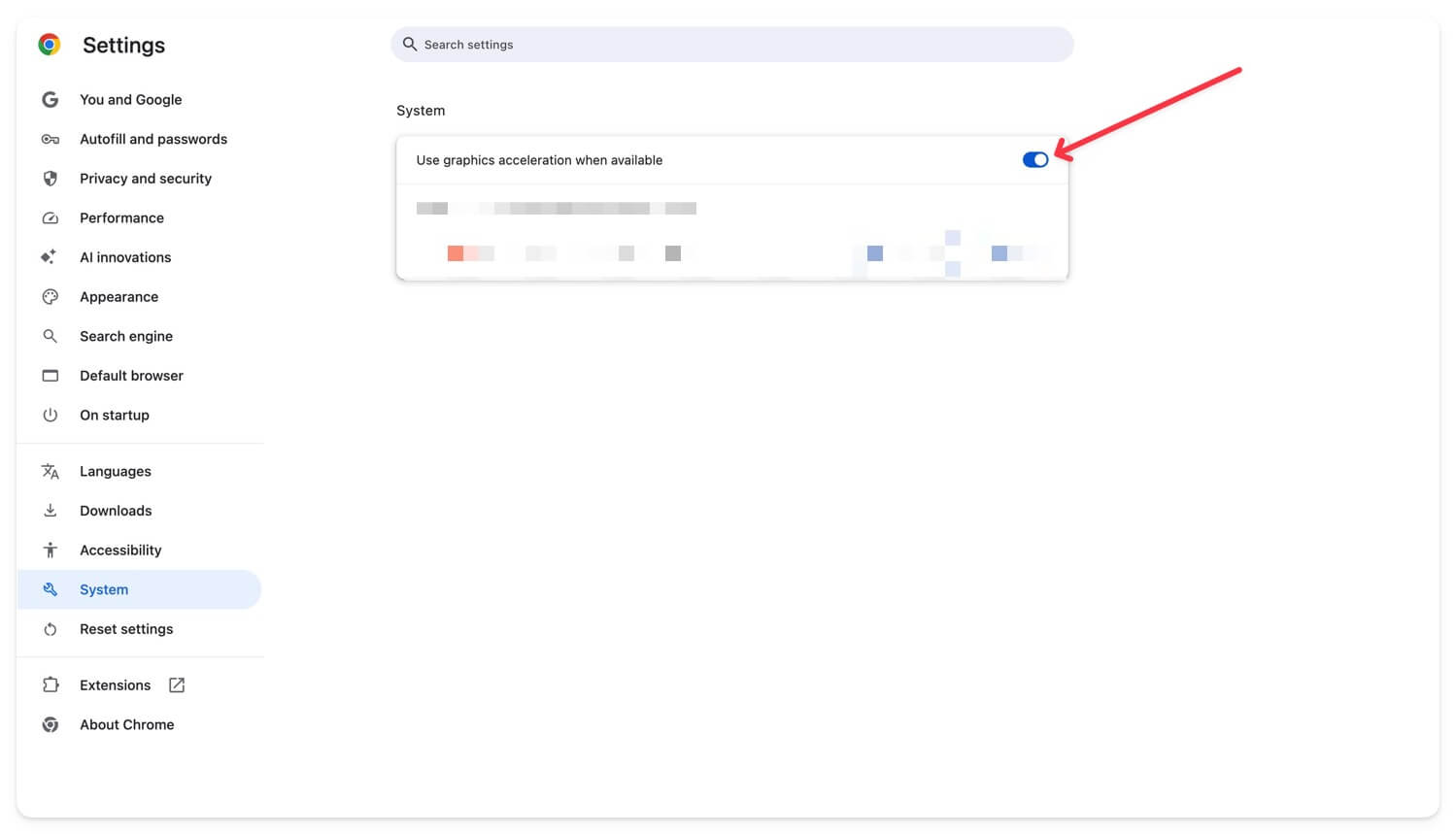 désactiver l'accélération gpu de google chrome