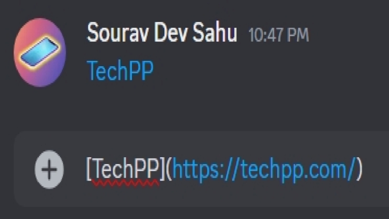 formatage de liens masqués discord