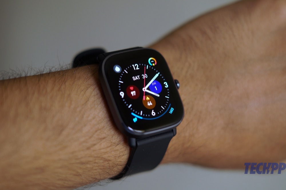 amazfit gts 2 mini am handgelenk