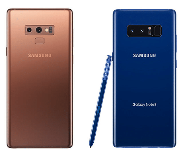 samsung galaxy note 9 vs galaxy note 8: a noteworthy upgrade? - note9vsnote8