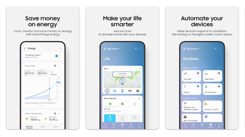 samsung smartthings find