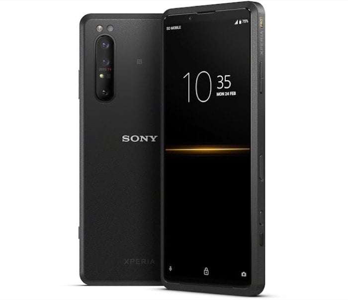 sony annonce les smartphones xperia 10 ii, xperia l4 et xperia pro - sony xperia pro
