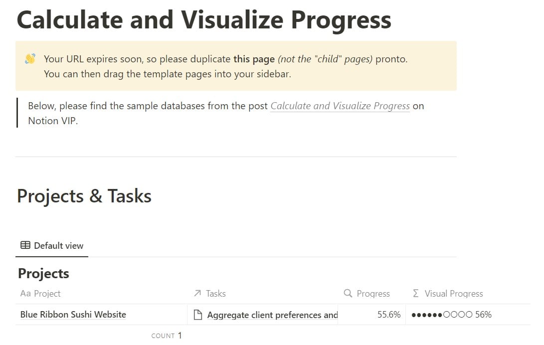plantilla gratuita de notion para productividad