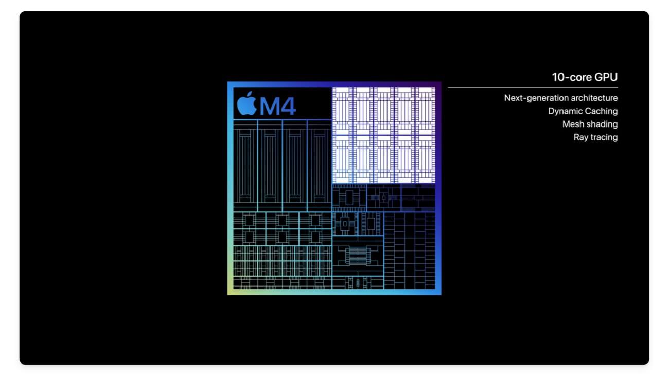 애플 m4 gpu