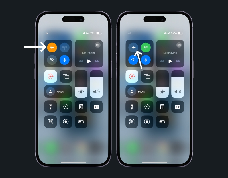 So deaktivieren Sie den Flugmodus auf dem iPhone
