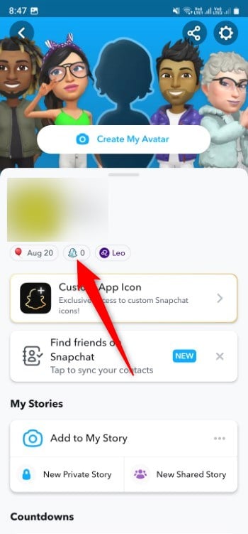 snapscore snapchat
