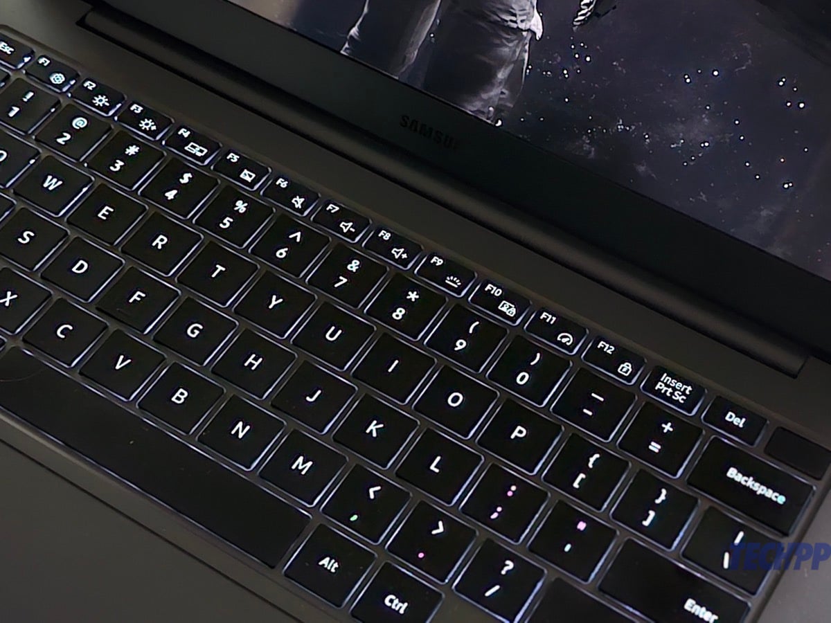 clavier du samsung galaxy book3 pro