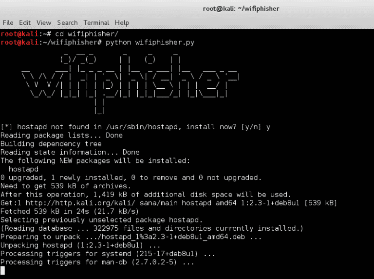 Comment pirater le mot de passe Wi-Fi sans craquer en utilisant Wifiphisher