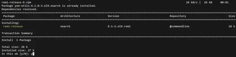 installer dépôt remi