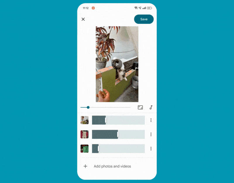 google foto crea anteprima filmato