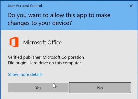 Installer Office 2021