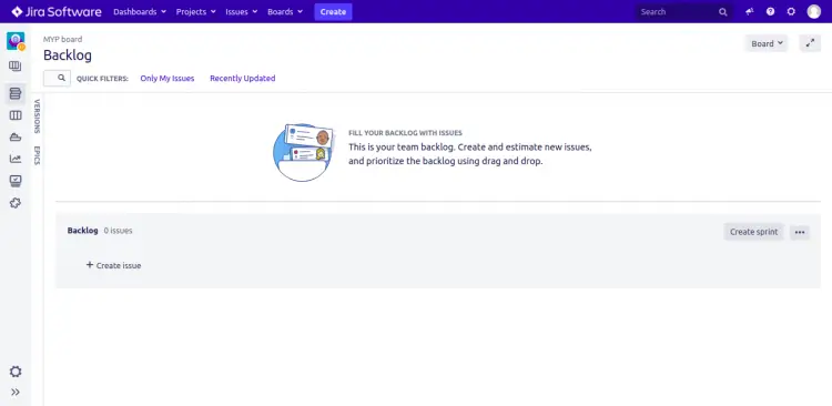 Gerenciamento de Projetos no Jira