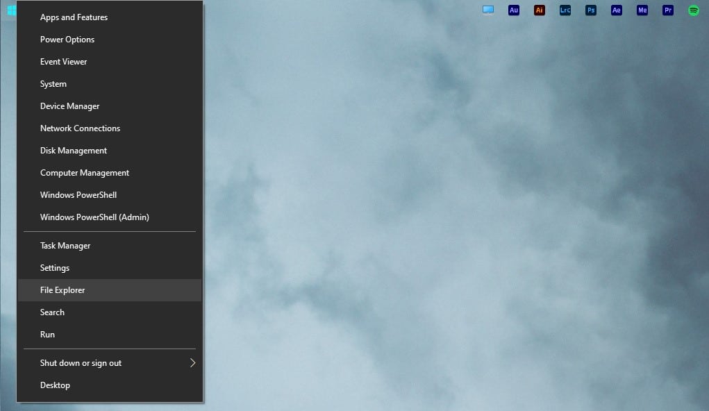 Secret Start Menu