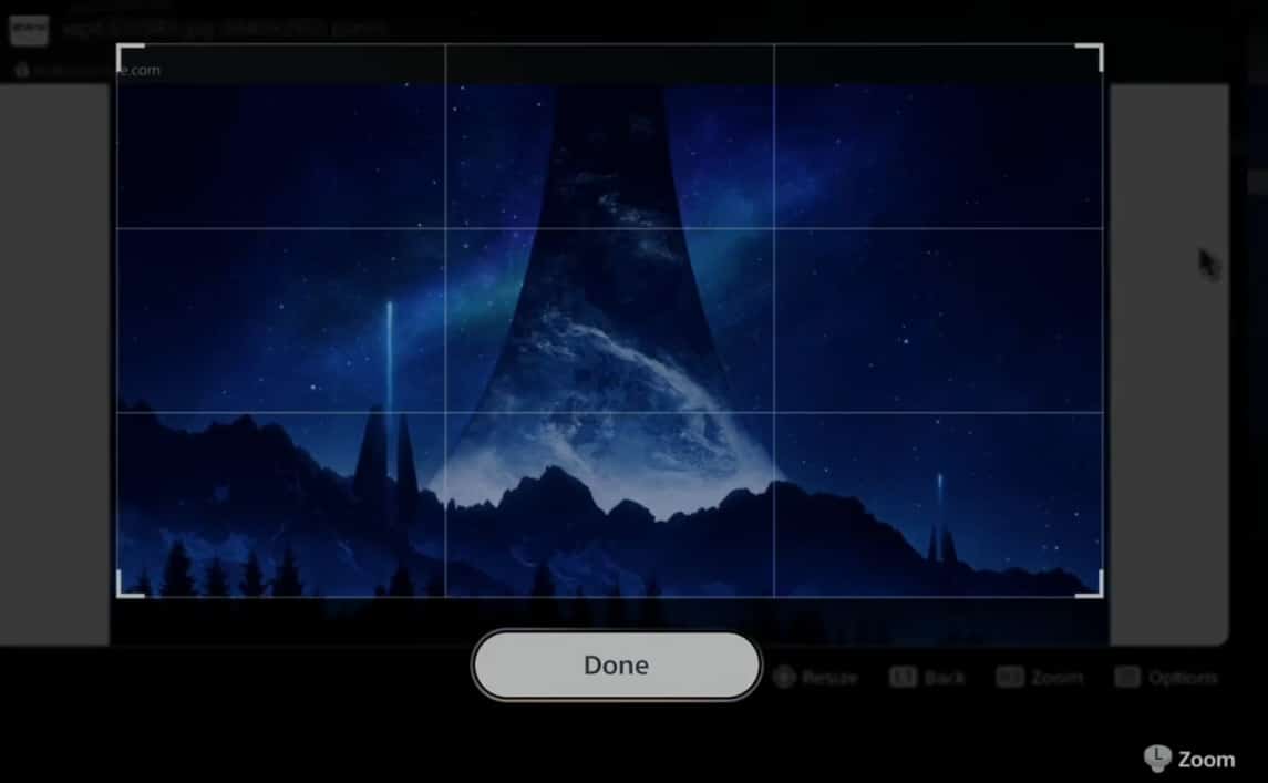 Wallpaper auf PS5 ändern