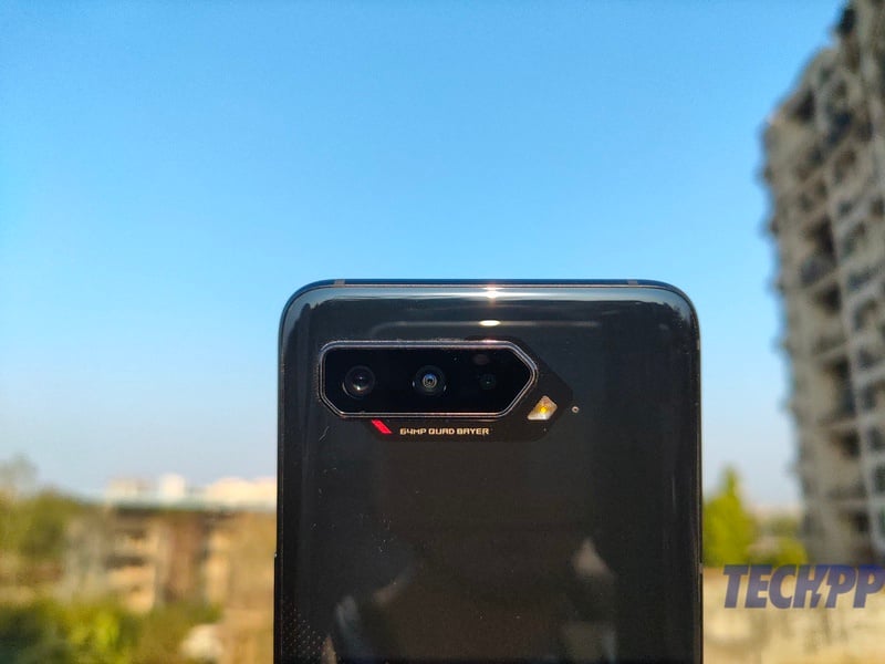 asus rog phone 5s review: a hungry gamer's kitchen - rog 5s camera setup