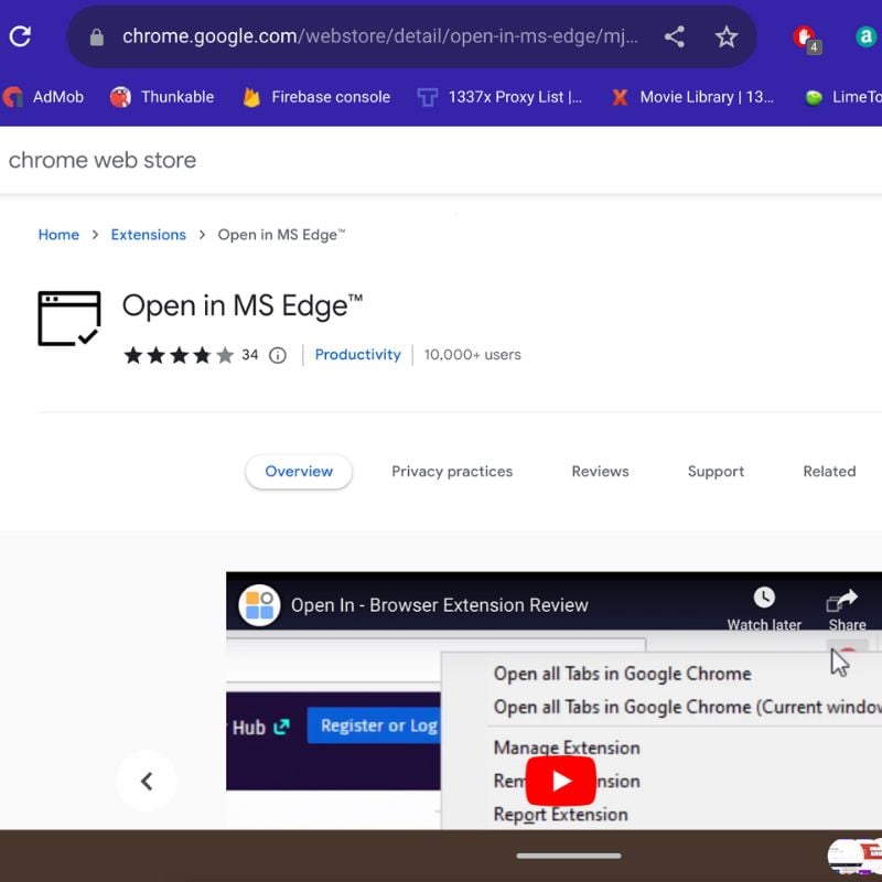 estensione edge