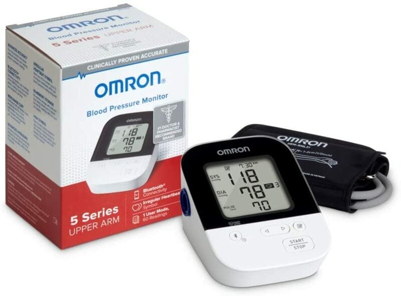 monitor de pressão arterial omron 5 series para uso doméstico