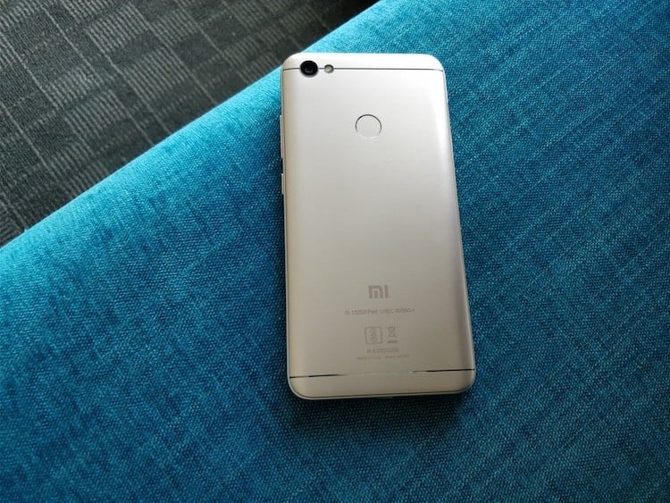 xiaomi debuts redmi y1 selfie-centric smartphone in india - redmi y1 rear