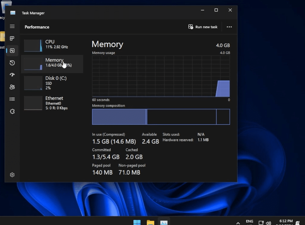 Nano11 installé