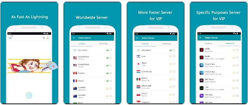 thunder-vpn app für android