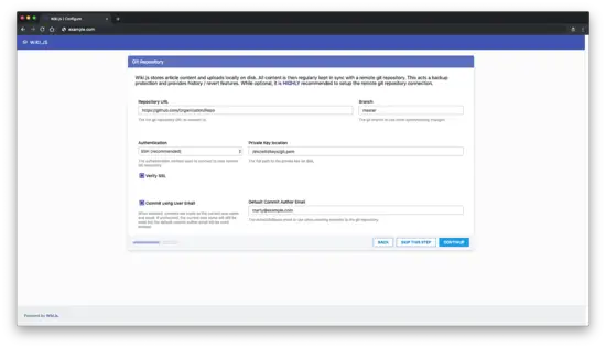 Configurar repositório GIT remoto