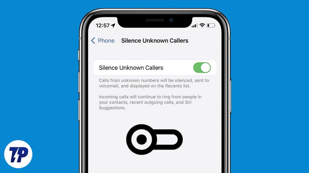 silence des appelants inconnus sur iphone