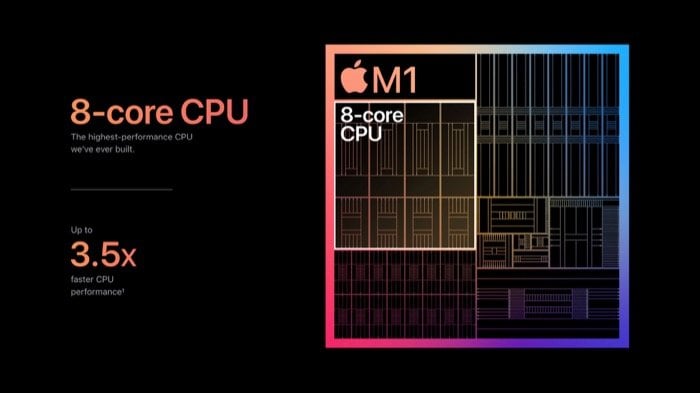 apple m1 (cpu und gpu)