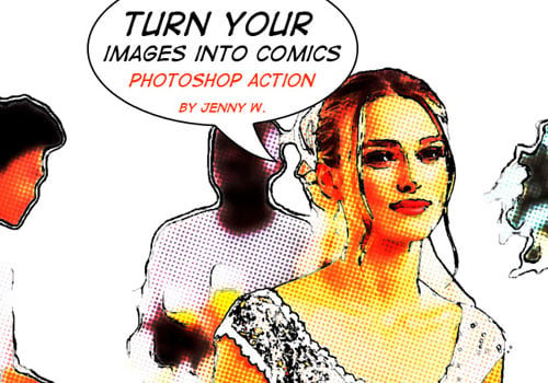 screenshot azione comics photoshop.