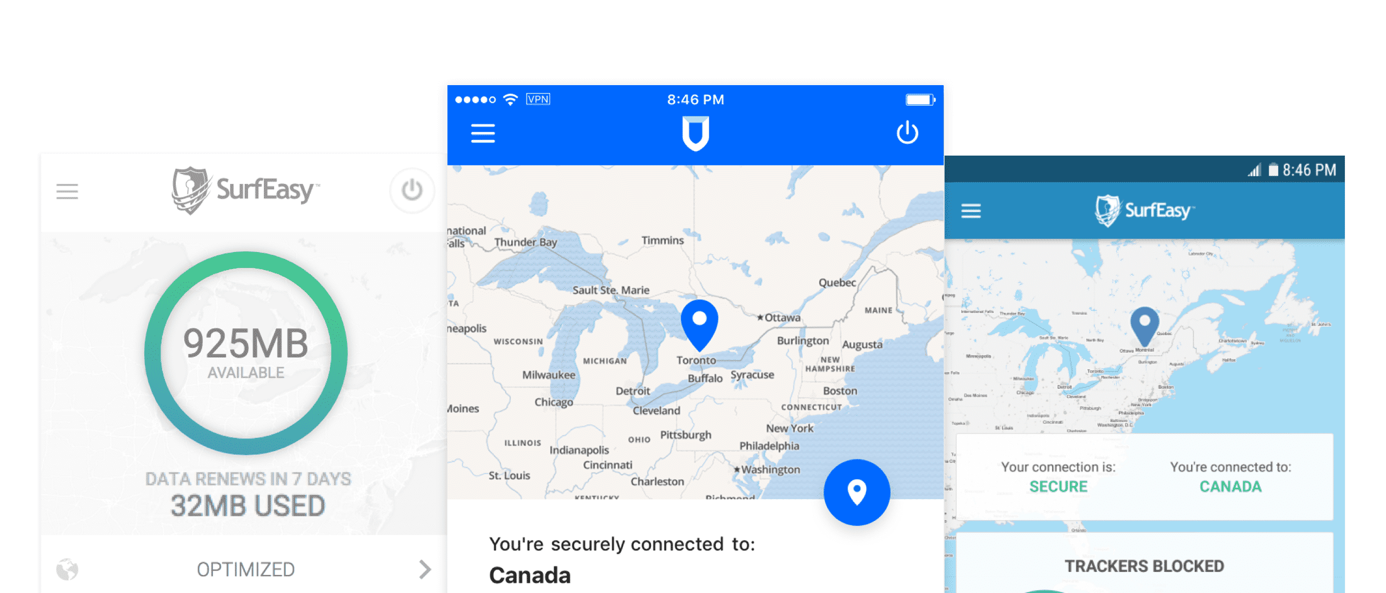 SurfEasy- ベスト無料VPN