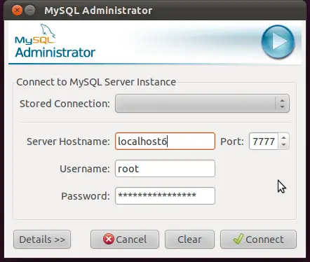 스크린샷-MySQL 관리자-ipv6