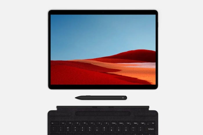 microsoft annonce son premier surface basé sur arm, le surface pro x - surface pro x