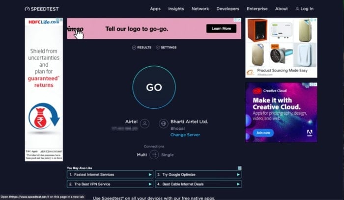 speedtest da ookla