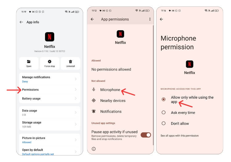 Android-App-Berechtigungen