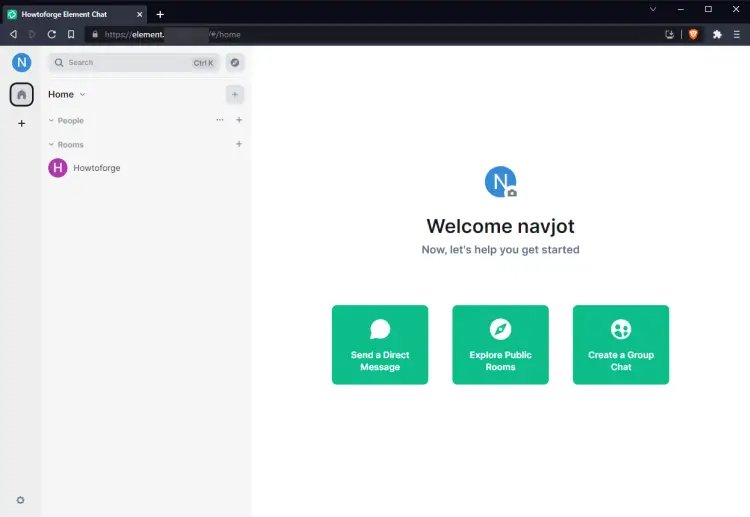 Element Selbstgehostetes Dashboard