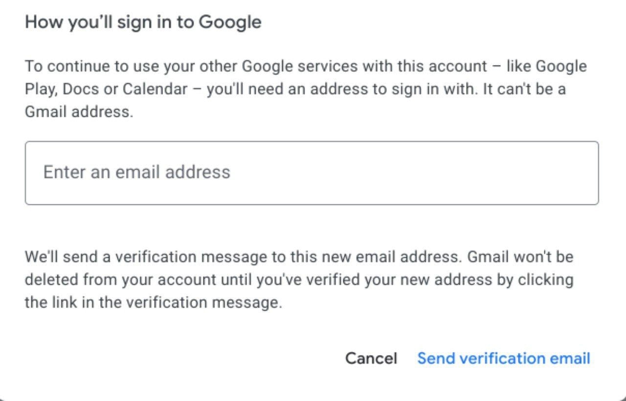 adresse gmail alternative