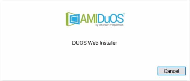 AMIDuOSをPCにダウンロード