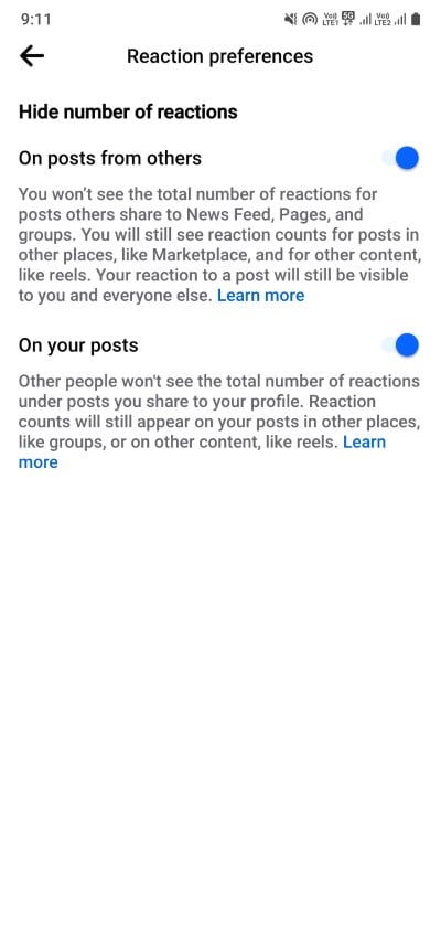 Facebookのいいねを隠す方法？