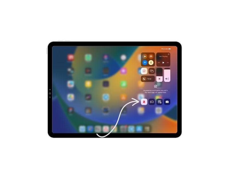 modalità silenziosa ipad