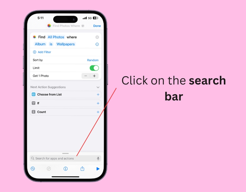 barre de recherche