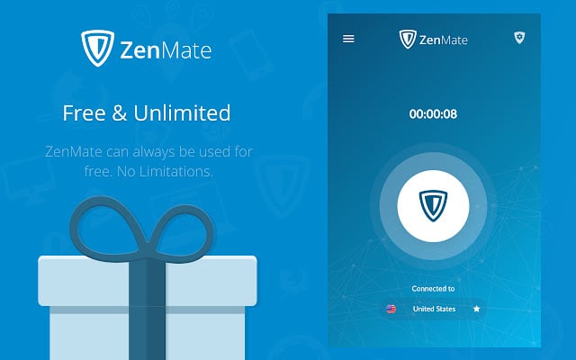 kostenloses vpn zenmate für google chrome
