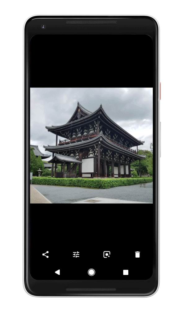 google pixel 2 a la caméra la plus intelligente jamais vue sur un téléphone - démonstration google lens gif 01