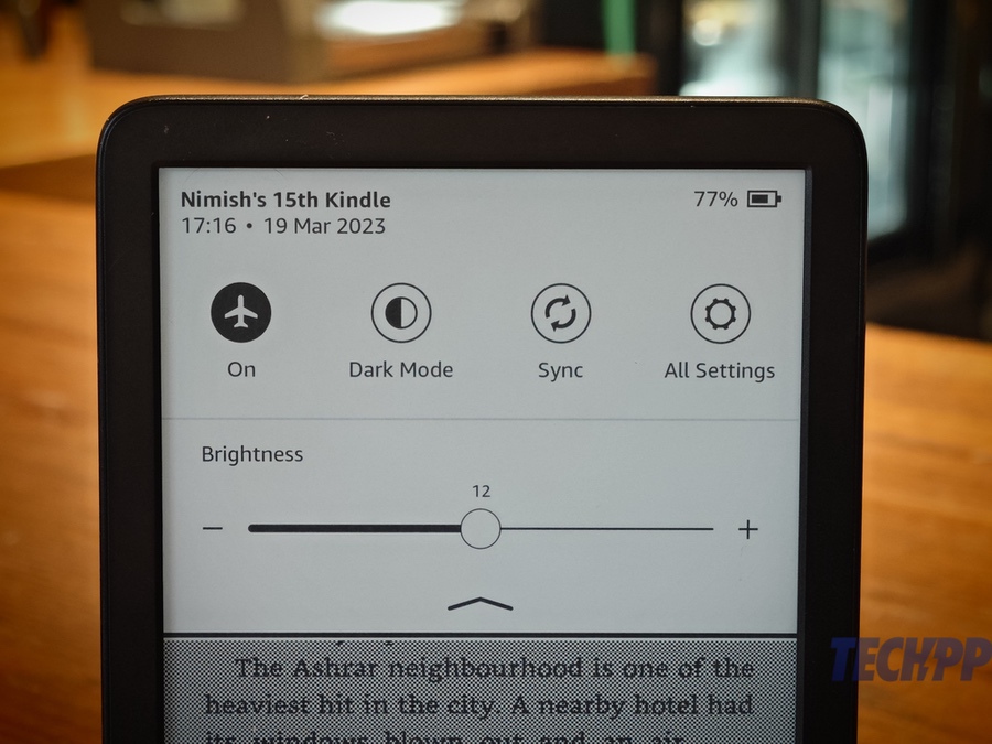 durata della batteria amazon kindle 11ª gen