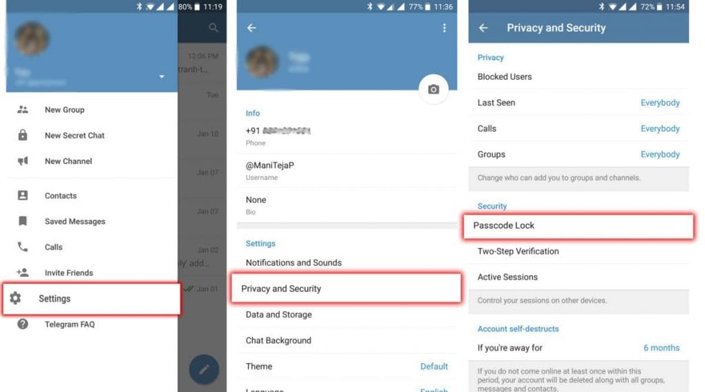 10 Trucchi Fighi dell'App Telegram Messenger