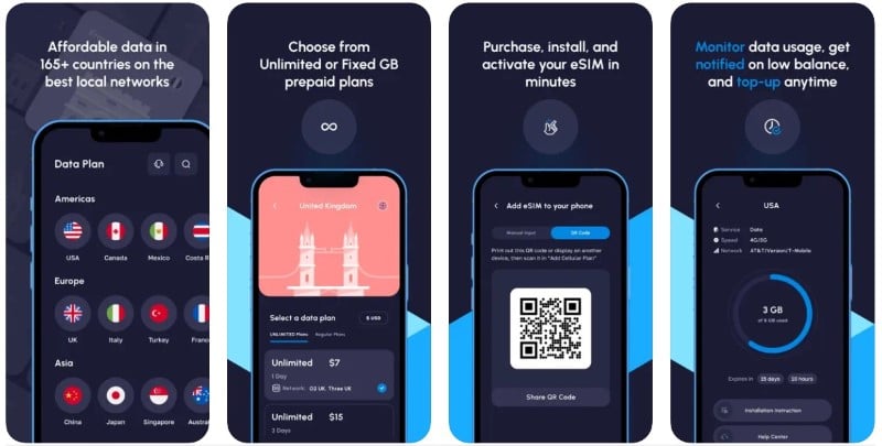meilleures applications esim pour votre smartphone