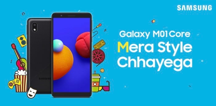 samsung galaxy m01 core