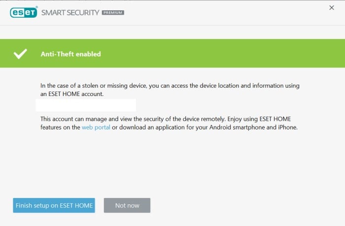 eset smart security anti theft